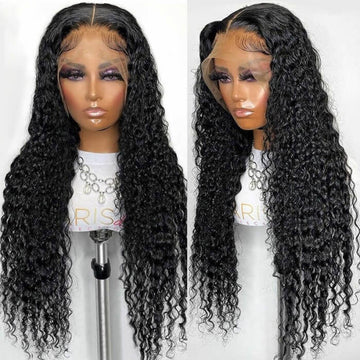 Curly Wigs 4x4 HD Lace Closure Wigs and 13x5x1 T Part Lace Human Hair Wigs 150% Density Natural Color